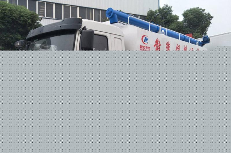 陕汽轩德散装饲料运输车